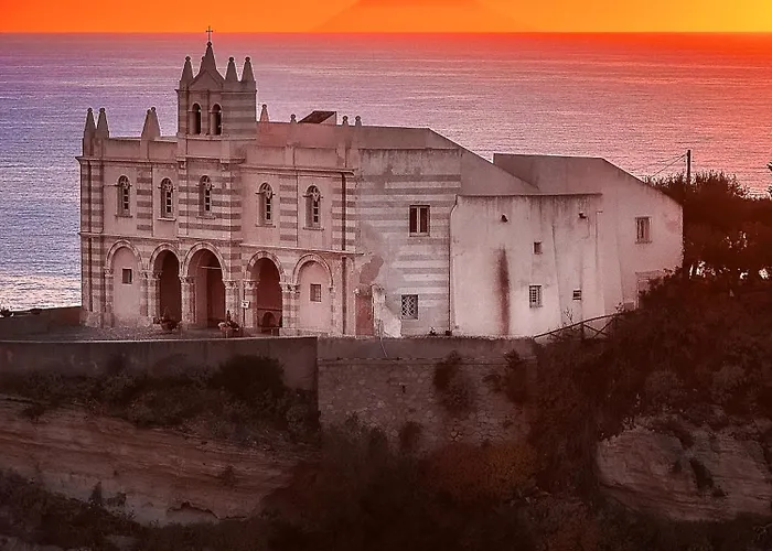 公寓 Tropealuxury Terrace Sea